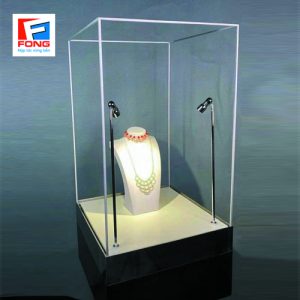 Hộp mica trưng bày sản phẩm có led