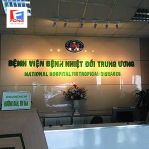Biển backrop, biển quầy lễ tân