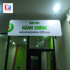 Biển chỉ dẫn treo trần